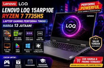 Lenovo LOQ 15ARP10E Ryzen 7 RTX 3050 Review: Laptop Gaming 13 Jutaan Terbaik yang Sulit Dikalahkan!